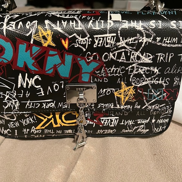 Dkny Bags Dkny Elissa Graffiti Crossbody Poshmark